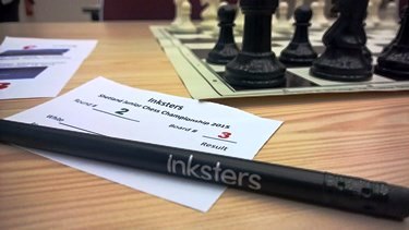 Inksters Shetland Junior Chess Championship 2015 Pencil
